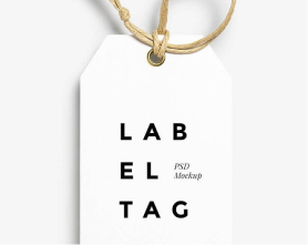 таг-хенгер с надписью LAB